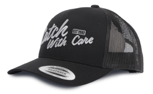 CWC SNAPBACK TRUCKER CAP - BLACK