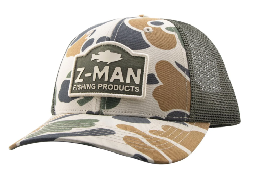 ZMAN CAMO TRUCKER HATZ - STONE/RIFLE GREEN