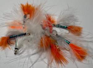 J.N FLYES - SARA FLASH WHITE/ORANGE