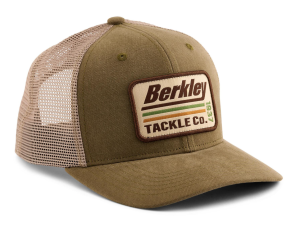 BERKLEY STRIPER TRUCKER CAP - BROWN CHARCOAL
