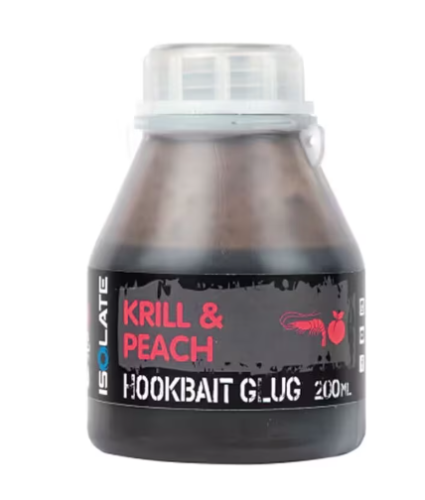 SHIMANO ISOLATE KRILL & PEACH GLUG 200ML