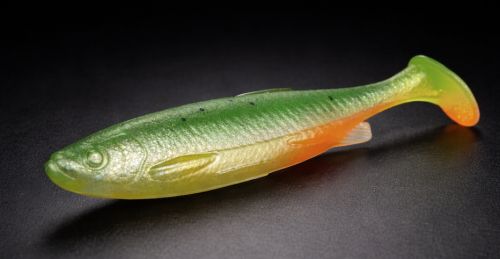 SG 3D FAT MINNOW 9CM - FLUO GREEN SILVER
