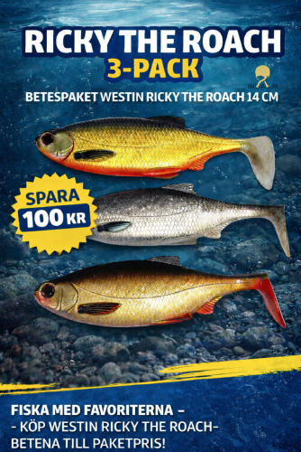 WESTIN RICKY THE ROACH 14CM (BETEPAKET)