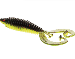 WESTIN RINGCRAW 9CM - BLACK/CHARTREUSE