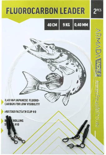 ARMADA FLUOROCARBON LEADER - FASTACH CLIP