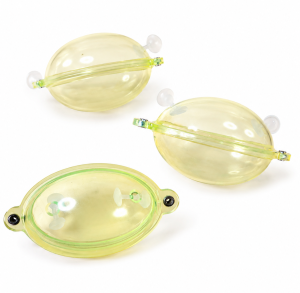 DANICA FLOATS 50MM 2PCS - YELLOW