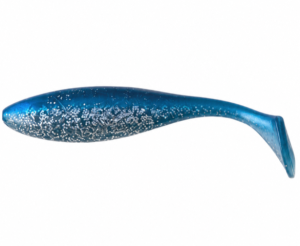 GATOR GUM 9CM - BLUE GLITTER