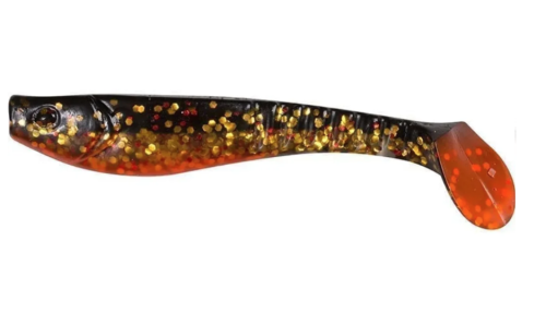 FLADEN MINNOW SHAD 100MM - BLACK GOLD FLAKE