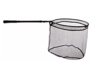 LANDING NET AUTOMATIC 130cm 50/45cm RUBBER NET