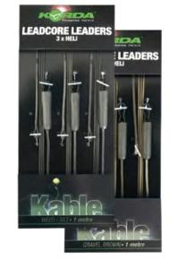KORDA HELI LEADCORE LEADERS / 3 x 1m