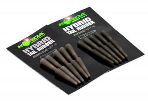 KORDA HYBRID TAIL RUBBER - WEED/SILT
