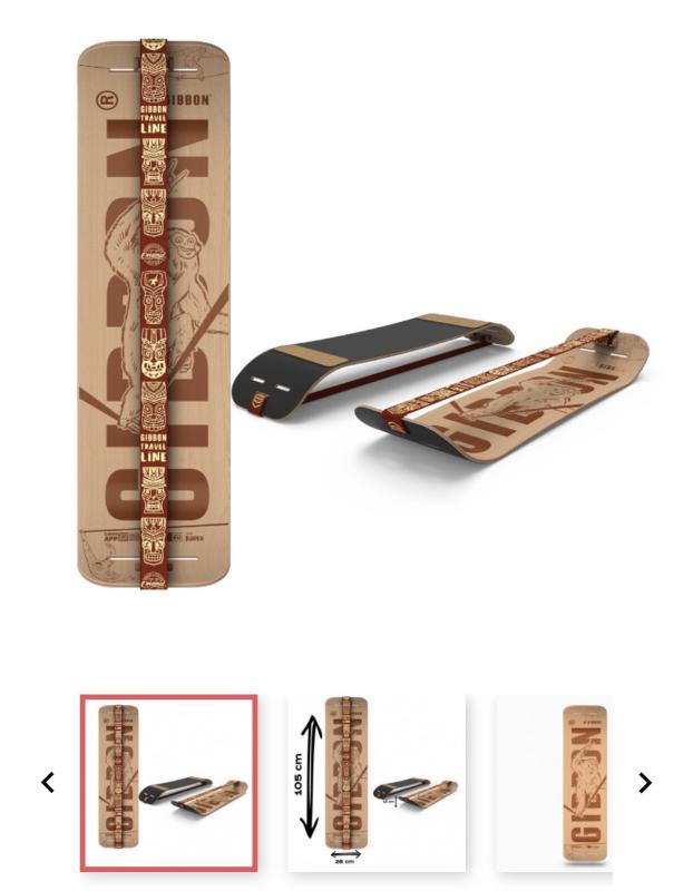 Giboard SlackLine Board Gibbon