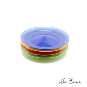 Snurrande tallrik glitter med pinne - MB