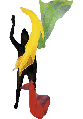 Jongleringsdukar Henry´s, XXL 140 x140 cm