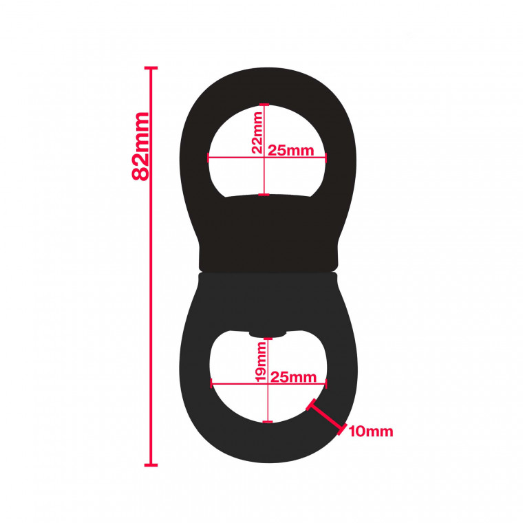 Swivel med kullager - Petzl