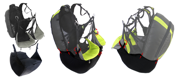 AIRBAG FOR HIKE HARNESS