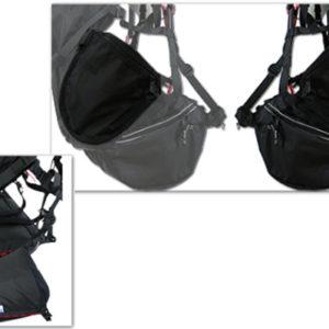 80035 : PARAMOTOR HARNESS SIDE POCKET ZIPPED ON