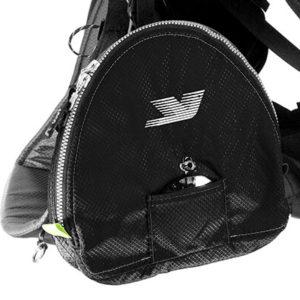 80038: ZIPPED ON SIDE POCKET FOR SPLIT LEG HARNESSES