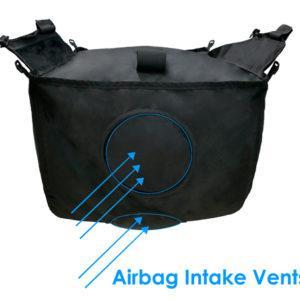 80048: ZIPPED ON PARAMOTOR AIRBAG FOR SPLIT LEG HARNESS