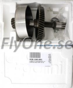 928.100.001 TRANSMISSION SHAFT WITH CLUTCH BELL