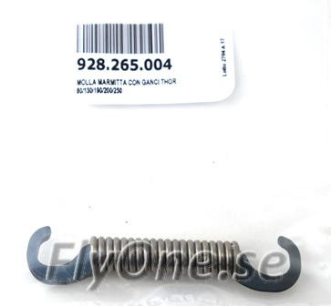 928.265.004 EXHAUST SPRING