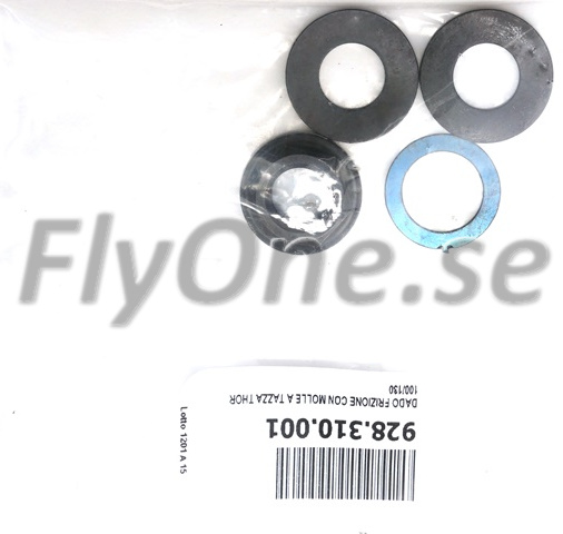 928.310.001 CLUTCH NUT WITH CUP SPRING