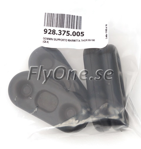 928.375.005 RUBBERS FOR MUFFLER THOR 80/190 (4)