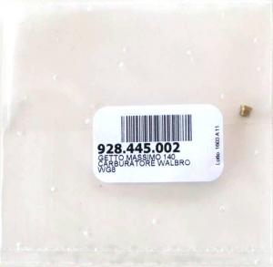 928.445.002 MAIN JET 140 CARB.WALBRO WG8