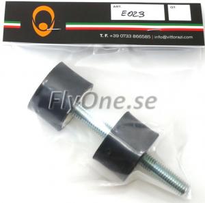 E023 SHOCK MOUTING EXHOUST, FLY100 EVO