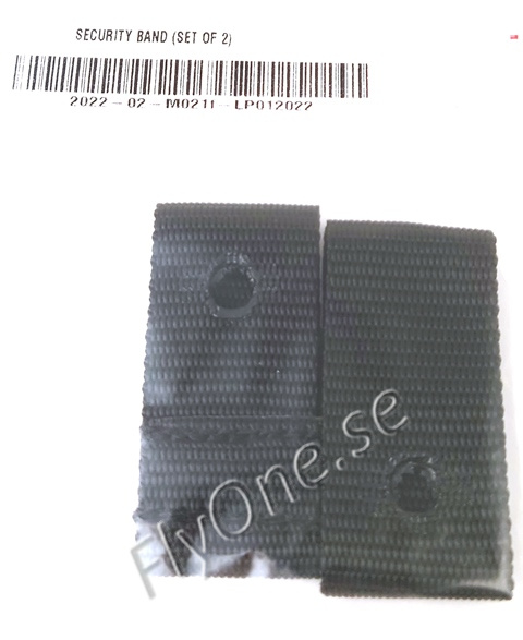 M021f SECURITY BAND (SET OF 2)
