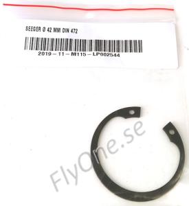 M115 SEEGER Ø 42 MM DIN 472 (SET OF 2)