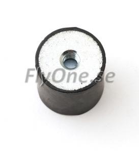 M11 RUBBER SUSPENSION UPPER 25x25 mm