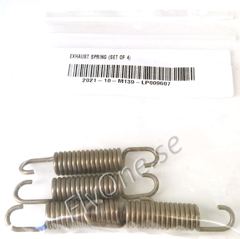M139 EXHAUST SPRING (SET OF 4)
