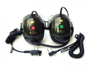 Uppgradering till NAC Radiokåpa för både Flygradio och 2 metersbandet för 4FIGHT TZ hjälm