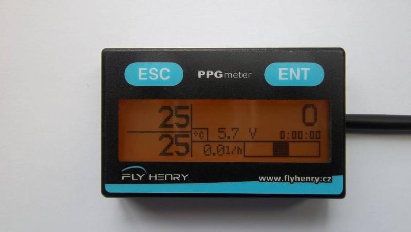 PPG meter including CHT sensor