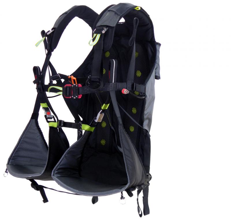 Split Legs Paramotor Harness Low Hook-In points