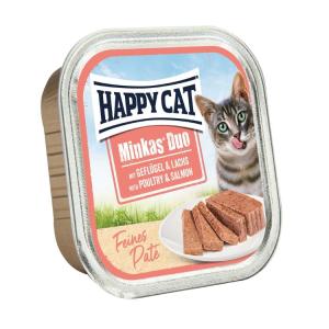 Happy Cat Minkas Duo Paté, Fågel & Lax
