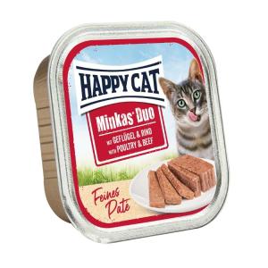 Happy Cat Minkas Duo Paté, Fågel & Oxkött