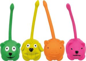 Latexdjur med svans, ø 6 cm