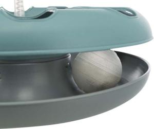 Kattleksak Crazy Circle med plyschmus 24x29 cm