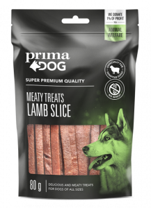 PrimaDog Meaty Treats Lammslice 80 g