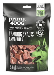 PrimaDog Training Snacks - lamm 50 g