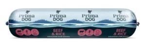 PrimaDog Beef & Rice köttkorv 800 g