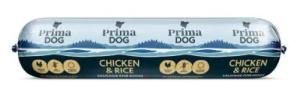 PrimaDog Chicken & Rice köttkorv 800 g