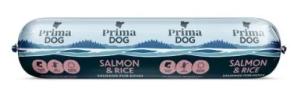 PrimaDog Salmon & Rice köttkorv 800 g