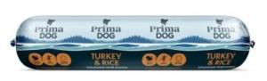 PrimaDog Turkey & Rice köttkorv 800 g