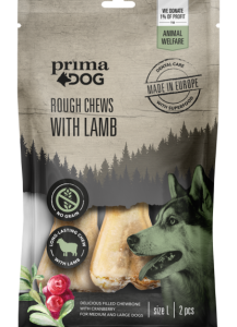 PrimaDog Rough Chews Lamb-Cranberry