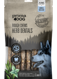 PrimaDog Rough Chews Dental mint-sage