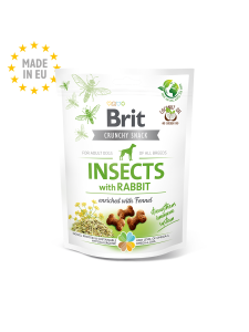 Brit Care Dog Crunchy Cracker Insects with Rabbit 200g