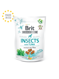 Brit Care Dog Crunchy Cracker Insects with Tuna 200g